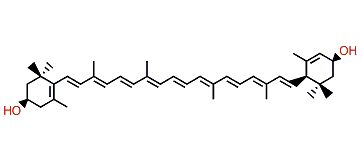 (3R,3'S,6'R)-beta,epsilon-Carotene-3,3'-diol